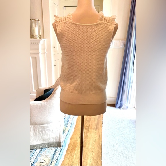 Pilcro For Anthropologie Women’s Crafted Bib Sweater Tank - Picture 6 of 11